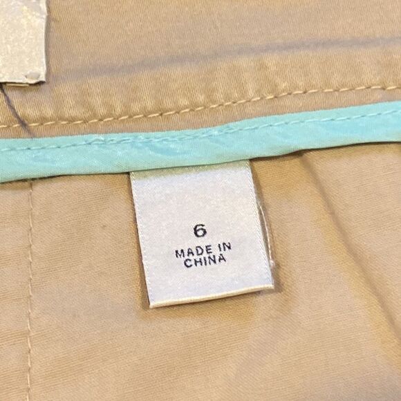 Liz Claiborne New York Jackie Flat Front Women’s Shorts Size 6 - Picture 9 of 9